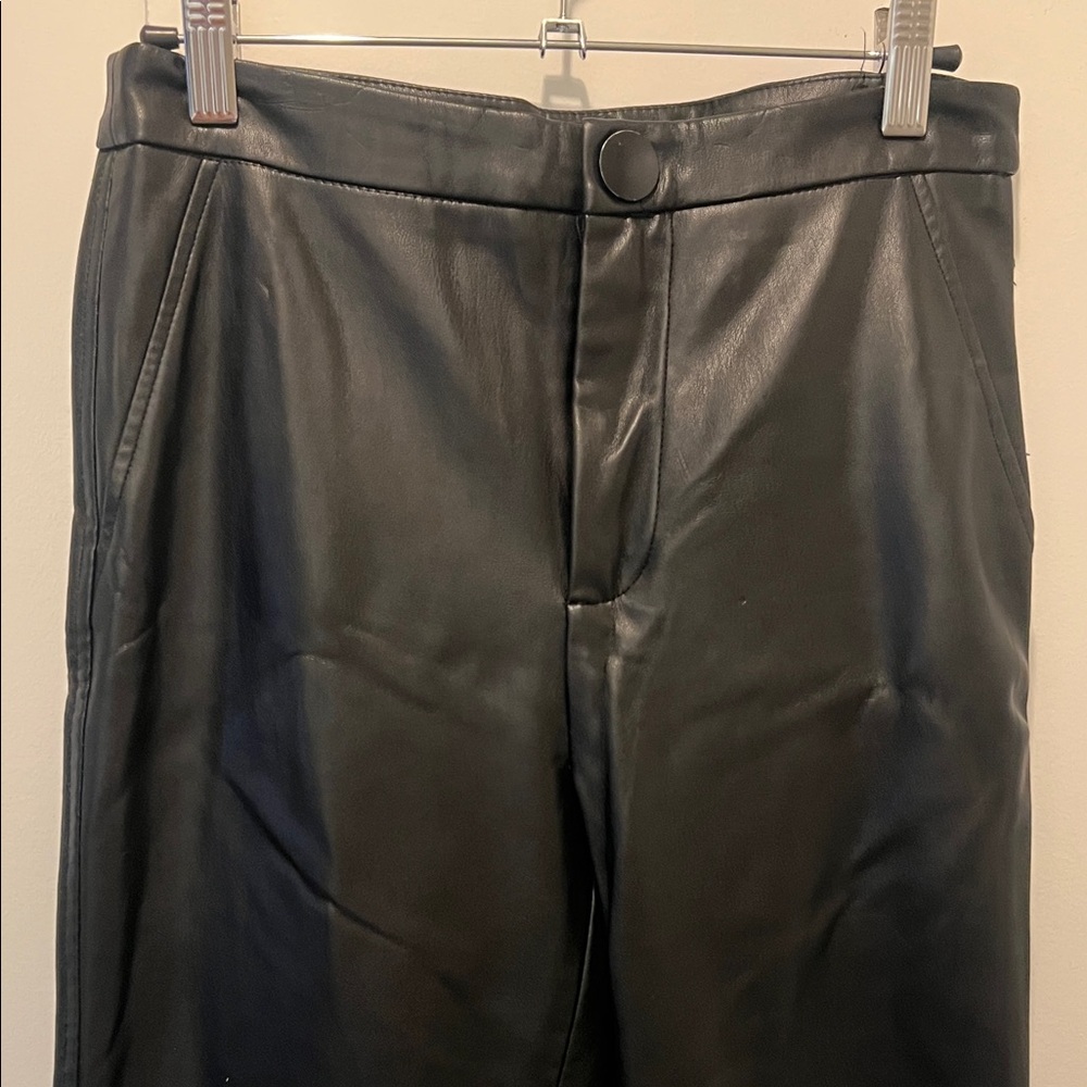 Zara Sleek Black Skinny Trousers